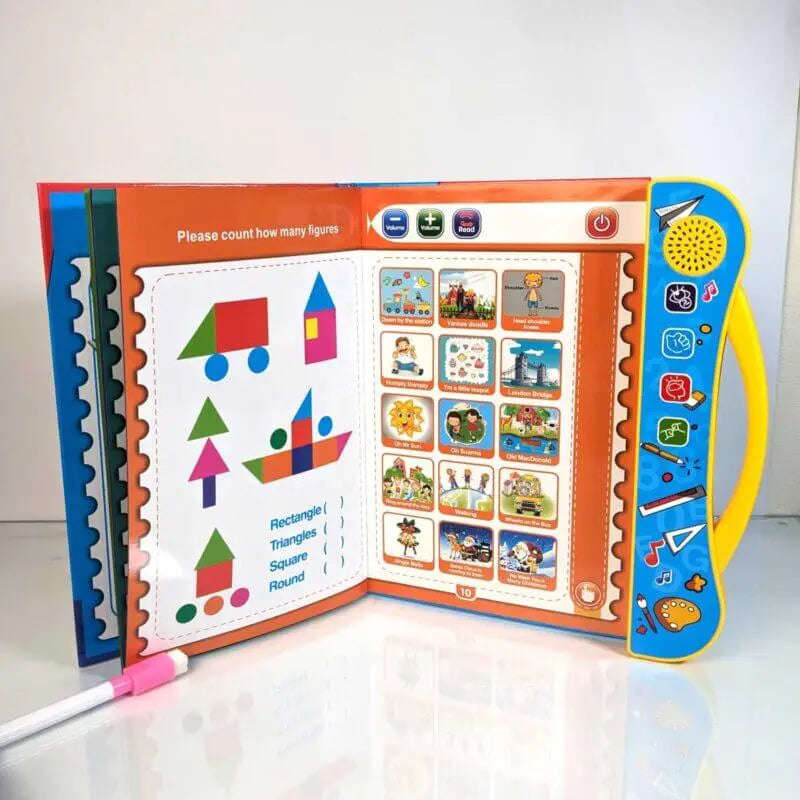 Kids Interactive Study Book for Intelligence Learning