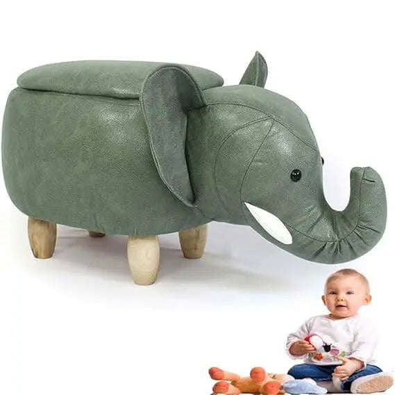 Large Elephant Ride On Footstool