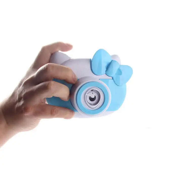 Kids Portable Bubble Making Camera (Blue or Pink)