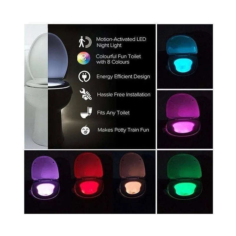 Motion Activated Toilet Nightlight