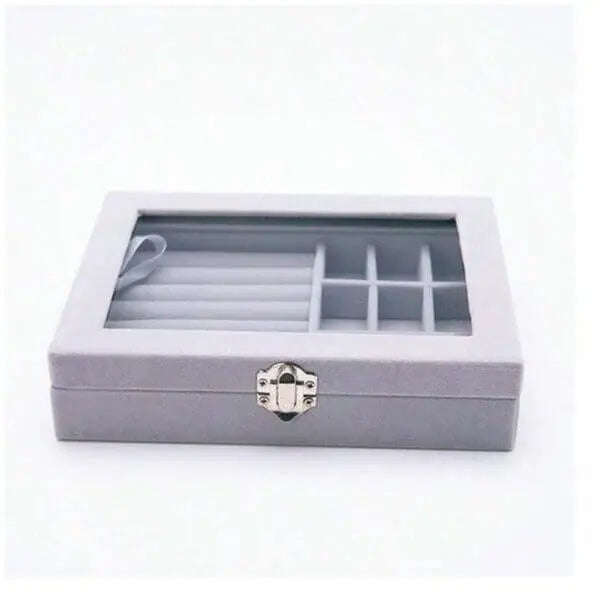 Multiple Compartments Jewelry Storage Box