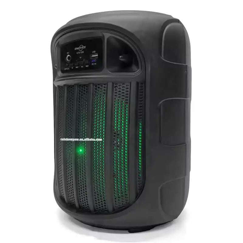 Portable Wireless 8 Inch Speaker with Microphone