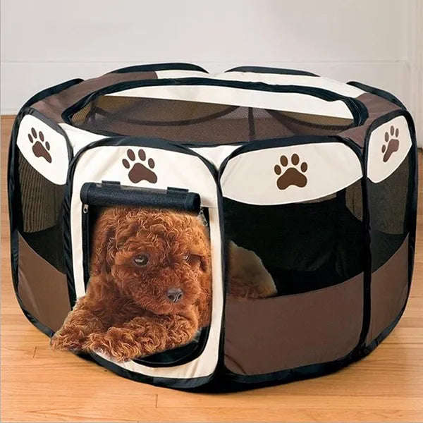 Foldable Playpen For Pets Indoor and Outdoor Use