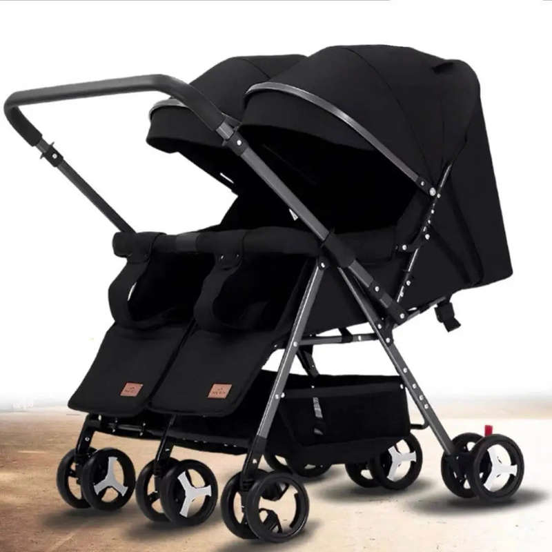 Reversible Double Twin Double Stroller (various colours)