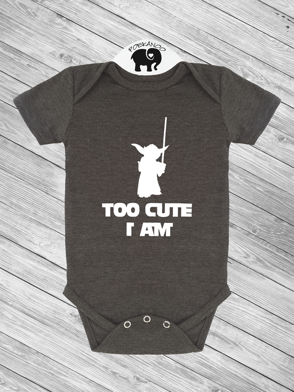 Too Cute I am - Yoda Onsie