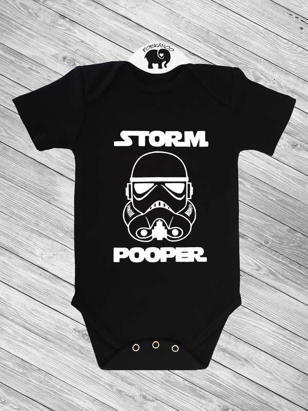 Storm Pooper Onsie -Black