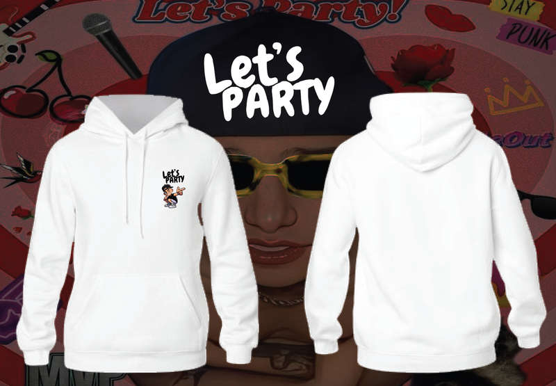 Let's Party Plain Hoodie