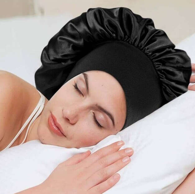 Satin Bonnet Night Cap