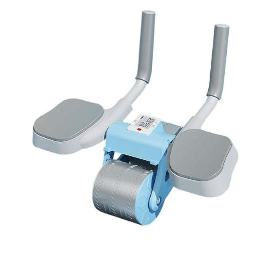 Abdominal Silence Ab Roller Exercise Wheel With Timing