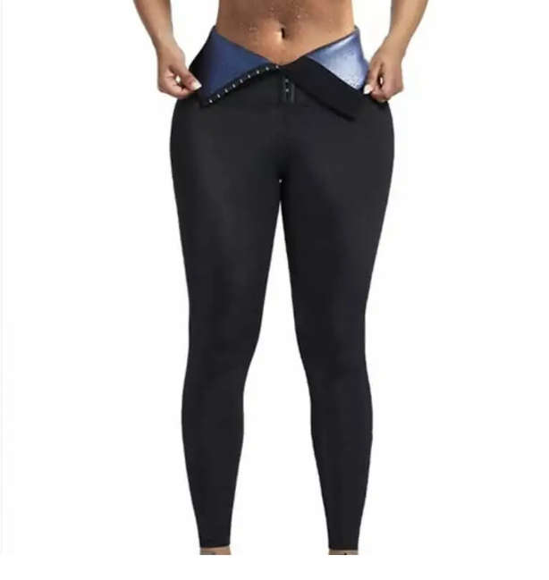 Tummy Sweat Pants High Waist Leggings