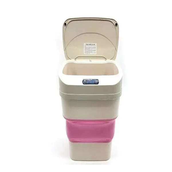 Smart Sensor Folding Trash Can