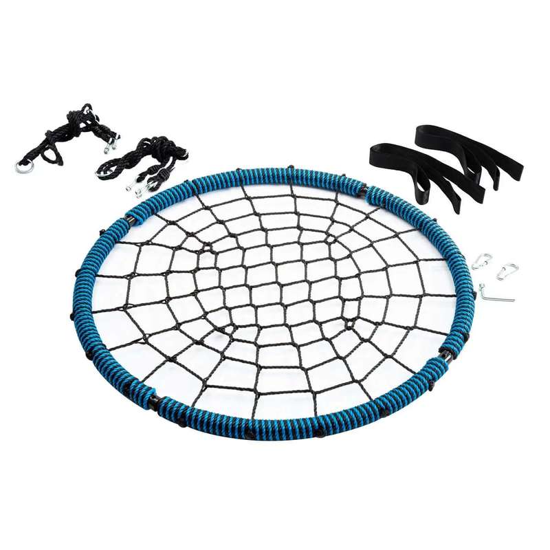 Spider Web Saucer Shape Rope Swing