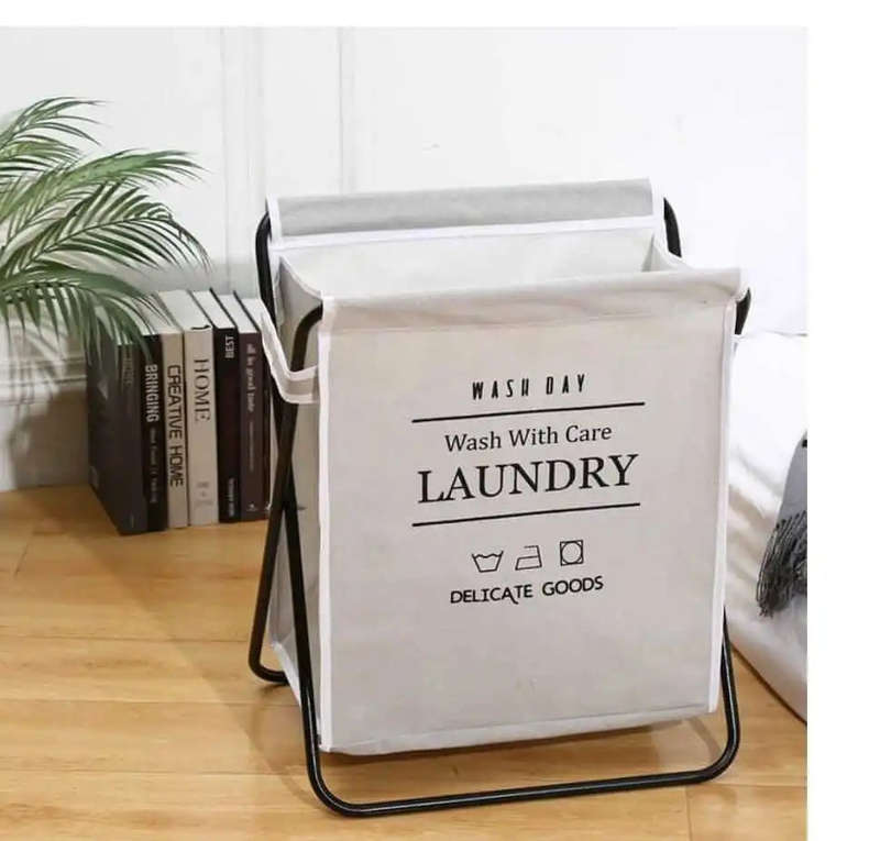 Steel Frame Collapsible Laundry Basket
