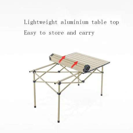 Portable Camping Table-Wooden