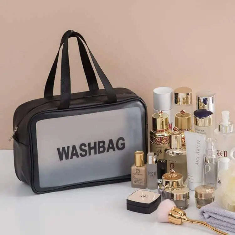 Waterproof Toiletry Bag With Handle