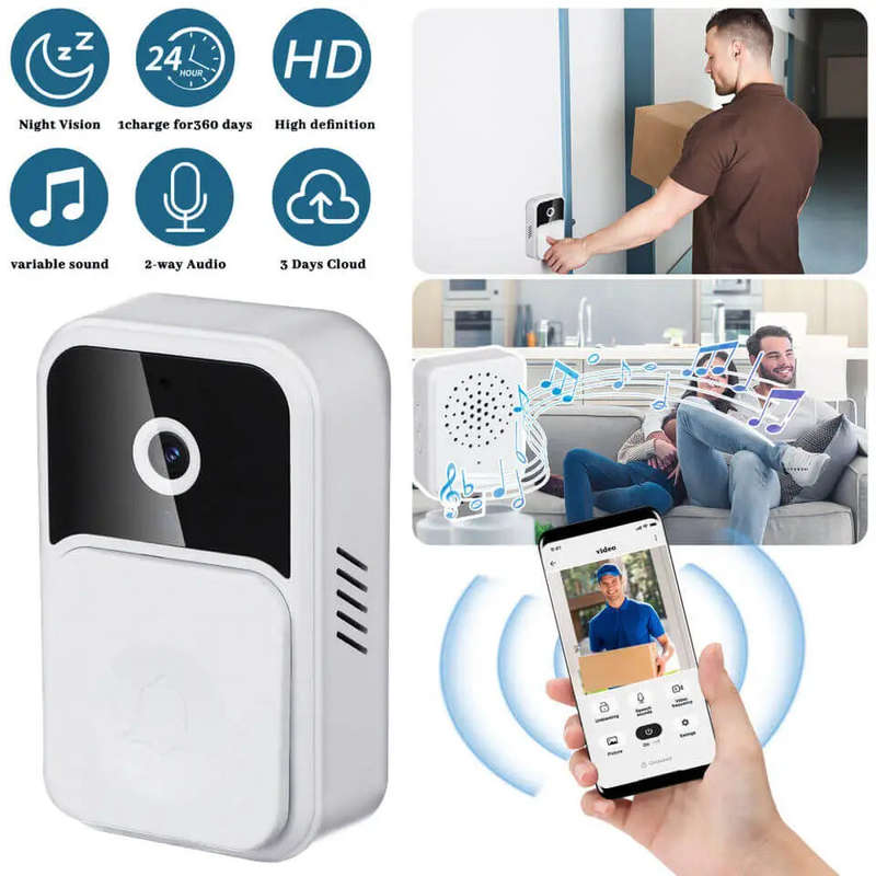 Wireless Smart Video Doorbell