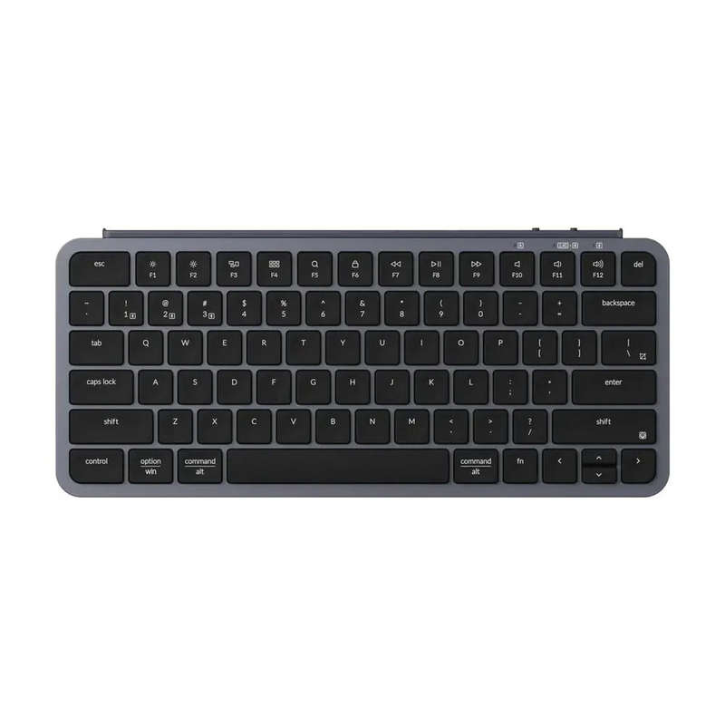 Keychron B1 Pro Ultra-Slim 75% Wireless Keyboard  Space Grey