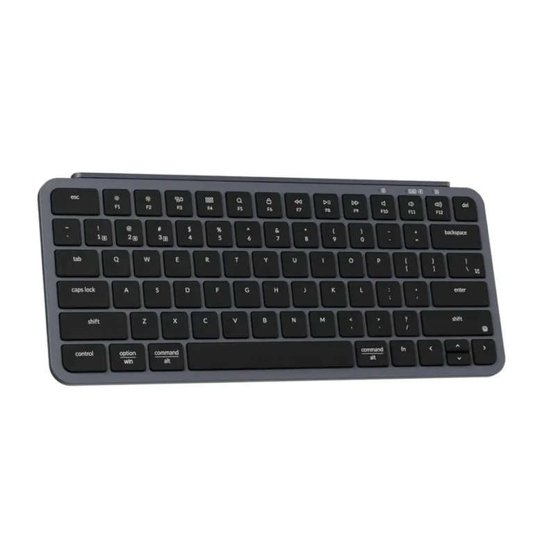 Keychron B1 Pro Ultra-Slim 75% Wireless Keyboard  Space Grey