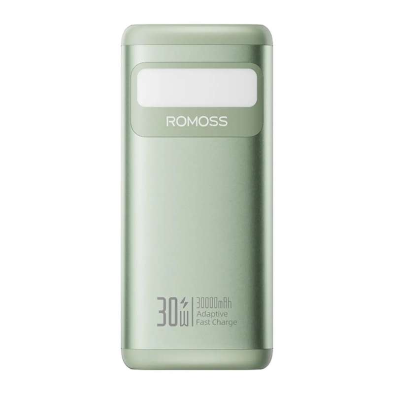 Romoss PMT30 30000mAh 30W Fast Charge Power Bank  Green