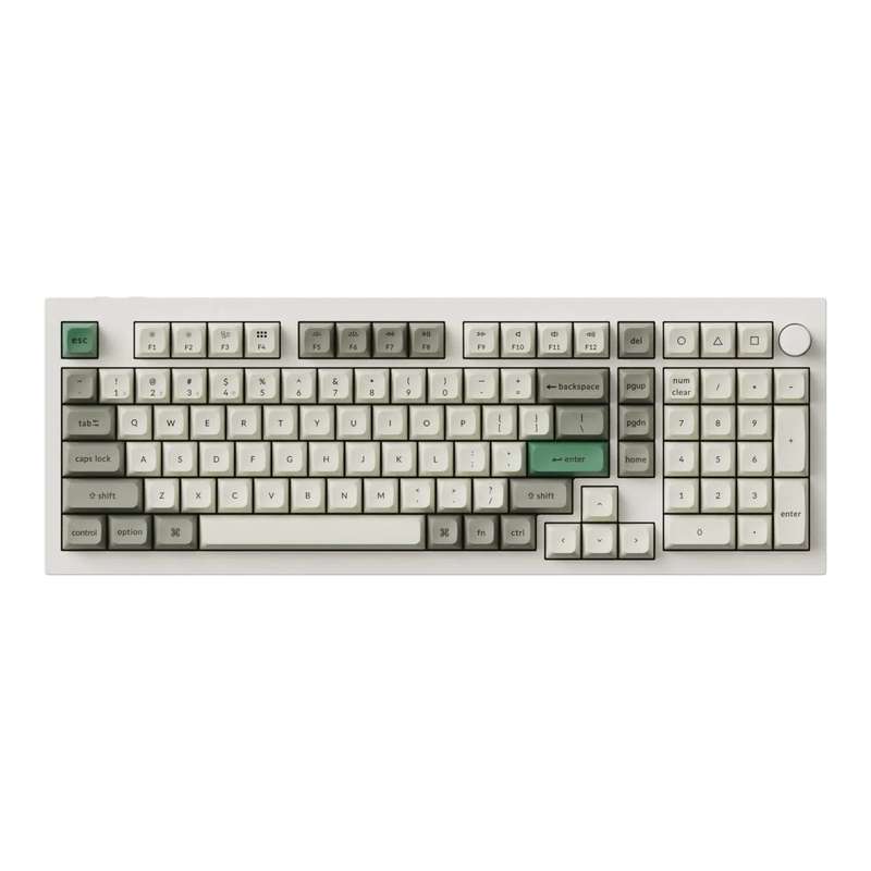 Keychron Q5M-M1 QMKVIA Wireless Custom Keyboard  Shell White