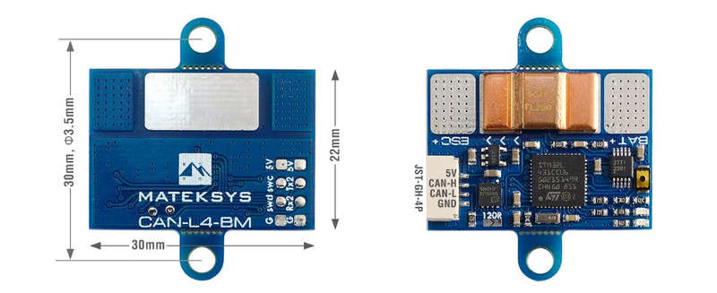 AP_Periph CAN Digital Power Monitor, CAN-L4-BM
