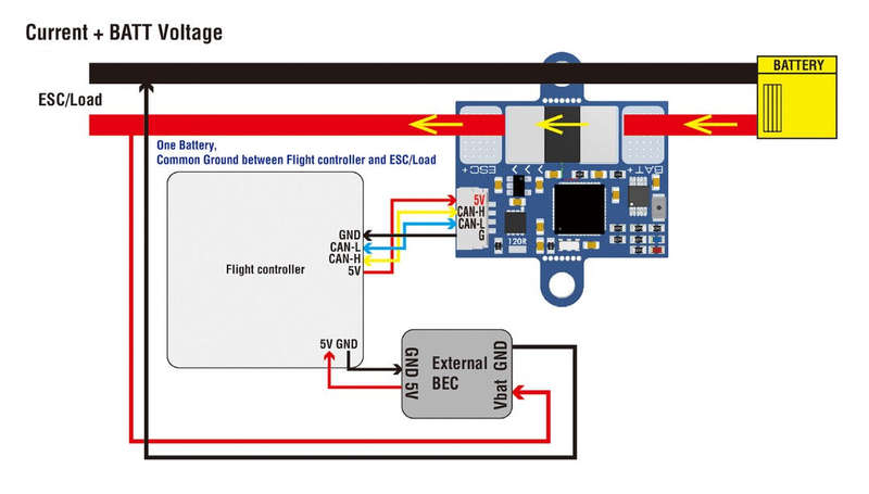 AP_Periph CAN Digital Power Monitor, CAN-L4-BM