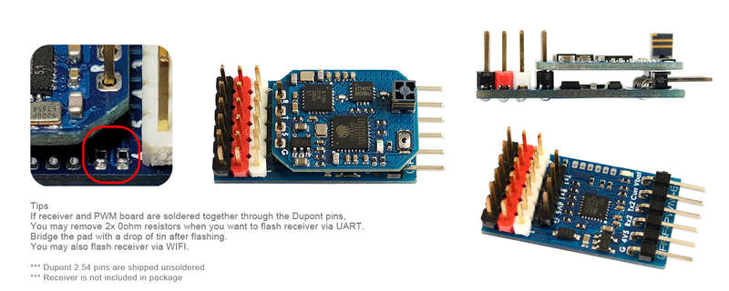 Matek CRSF to PWM  converter - CRSF-PWM-6