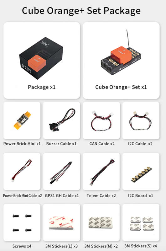 The Cube Orange+ Standard Set