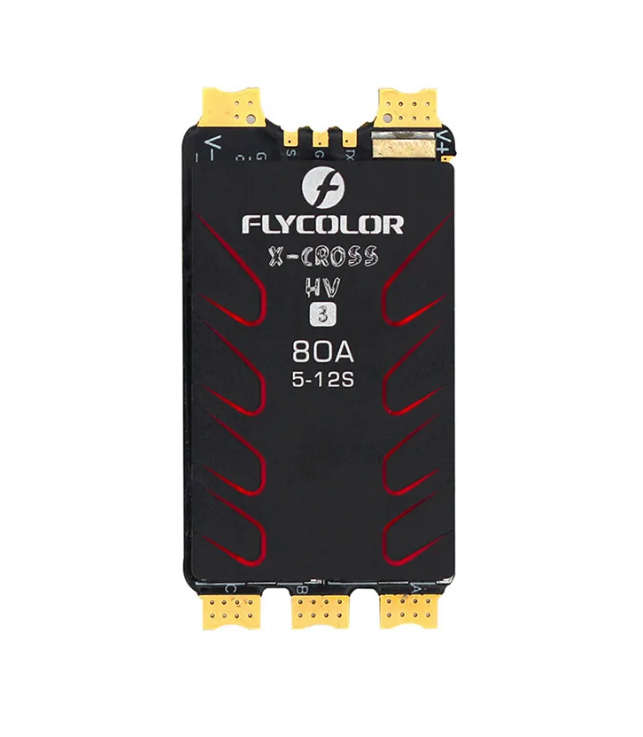 Flycolor X-Cross HV3 5-12S BLHeli32 80A ESC