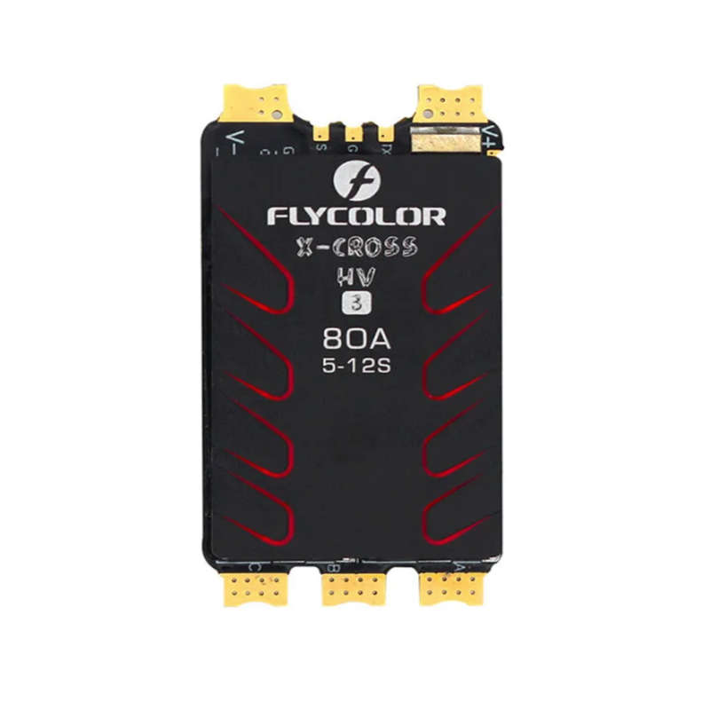 Flycolor X-Cross HV3 5-12S BLHeli32 80A ESC