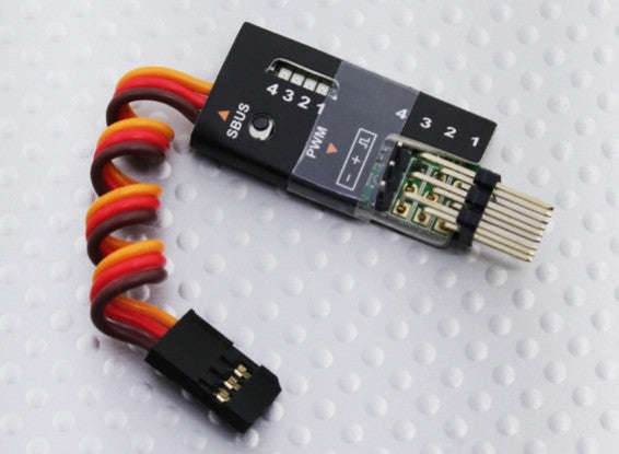 FrSky Sbus to PWM Decoder