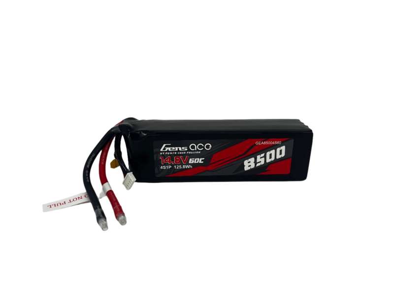 GensAce 8500mAh 60C Lipo - 8AWG