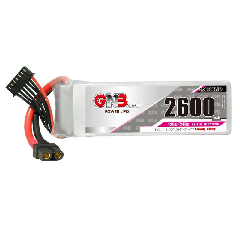 GNB 2600mah 6s 120C