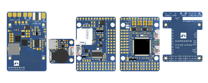 Matek H743-WING Flight Controller V3