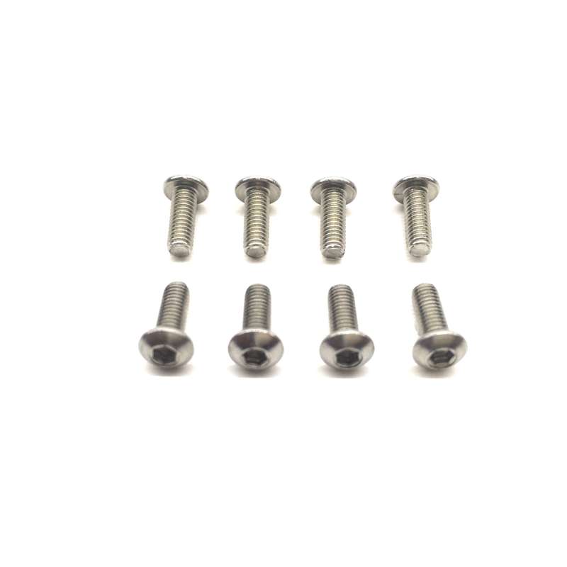 M3 4mm Stainless Steel Screws (8pcs)