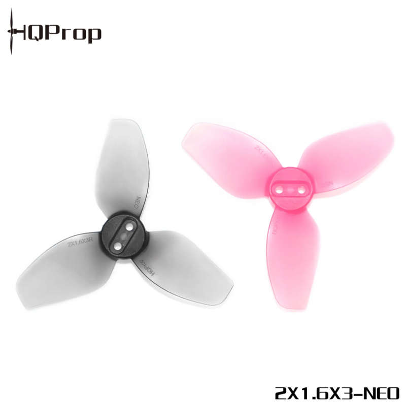 HQProp 2X1.6X3 for DJI Neo (2CW+2CCW)-Poly Carbonate-1.5MM Shaft - Grey