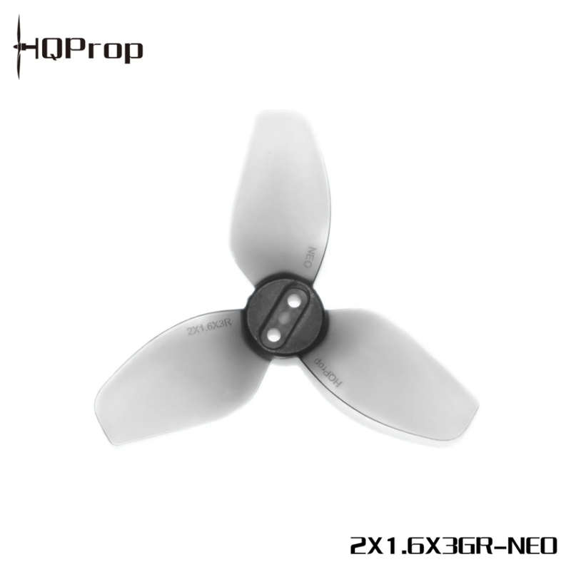 HQProp 2X1.6X3 for DJI Neo (2CW+2CCW)-Poly Carbonate-1.5MM Shaft - Grey