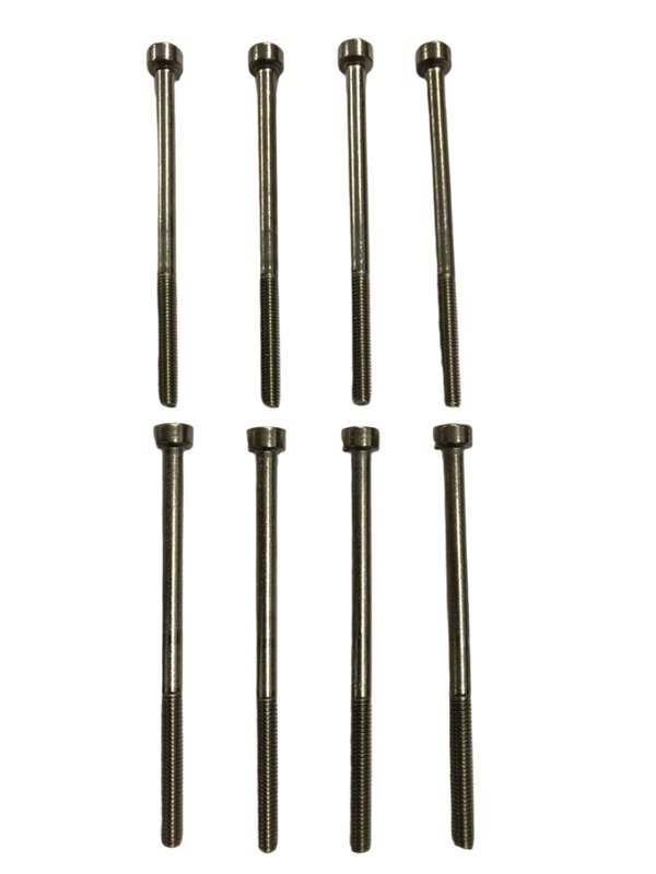 M3 50mm Stainless Steel Screws (8pcs) - Part Thread
