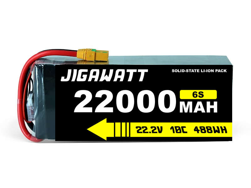 Jigawatt 22,000mah 6S 22.2V 10C Solid-state Lithium-ion Battery