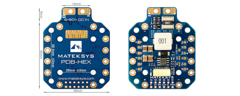 Matek PDB-HEX, 12S