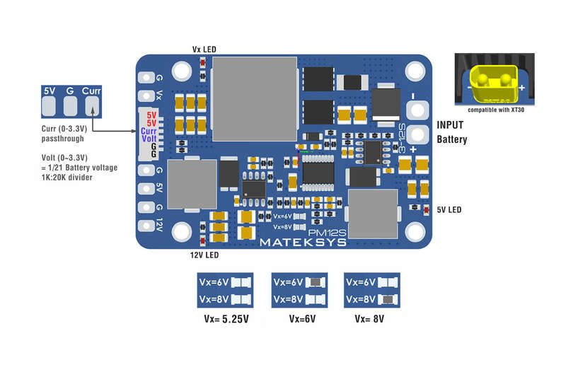 Matek POWER MODULE PM12S-3