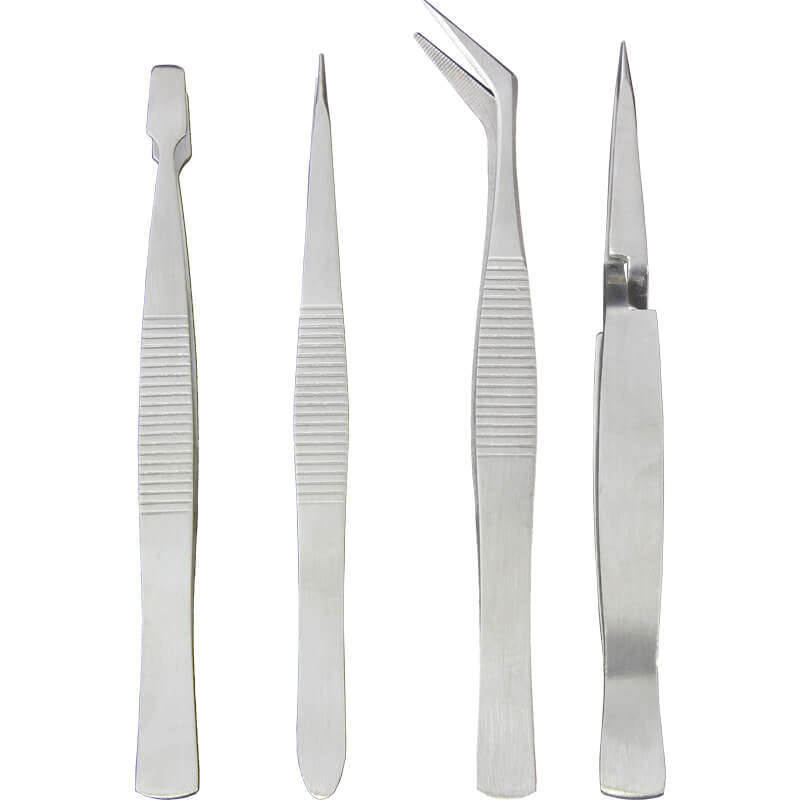 Major Tech Stainless Steel Tweezer Set