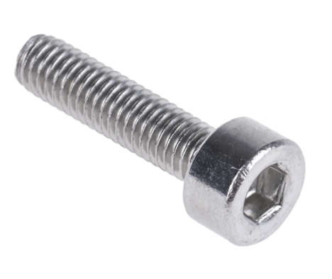M3 8mm Hex Socket Cap Stainless Steel Screws (8pcs)