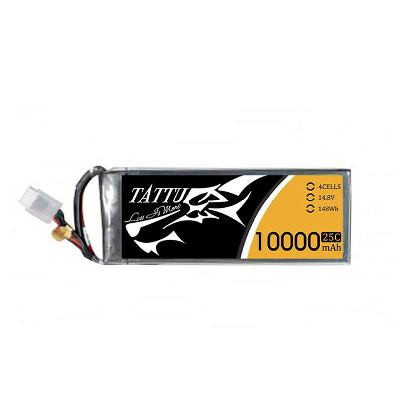 Tattu 10000mAh 4S 25C 14.8V LiPo Battery