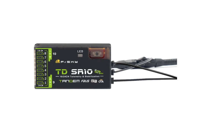 FrSky TD SR10 Receiver Configurable 10 Channel Ports