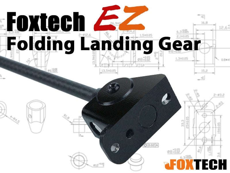 Foxtech EZ folding landing gear(1pc) 175mm