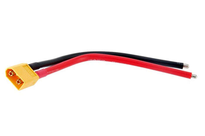XT60 Male w/ 12AWG Silicon Wire 10cm