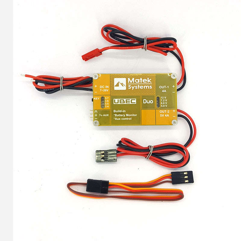 Matek UBEC DUO 4A-12V and 4A-5V