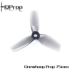 HQProp 75MM for Cinewhoop Grey (2CW+2CCW)-Poly Carbonate