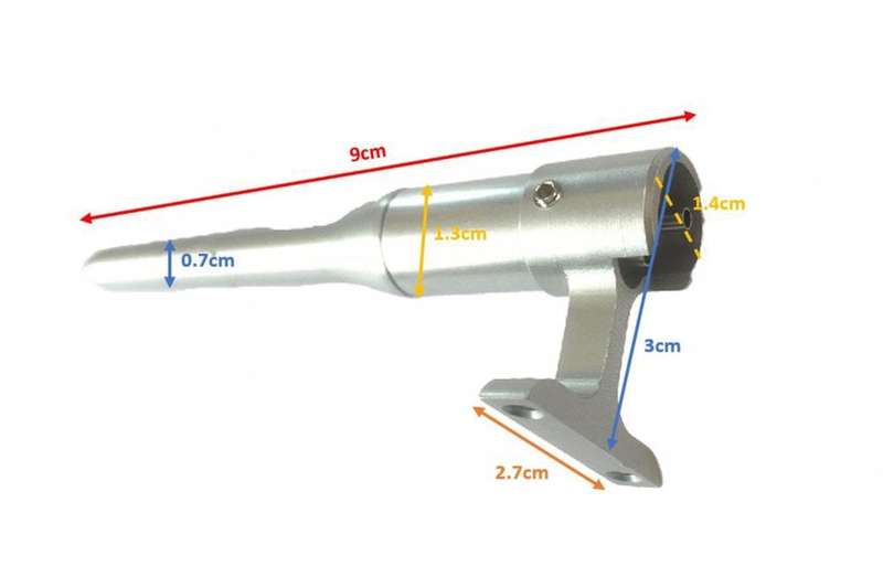 Mayatech Large Pitot tube - Silver